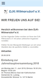 Mobile Screenshot of djk-wilmersdorf.de